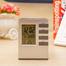 Multifunctional Led Desk Clock Digital Lcd Screen Alarm Clock Pen Holder Temperature Display For Home Office image