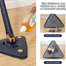 Multifunctional Triangle Mop 360 Degree With Long Handle For Wall Floor Bathroom Kitchen Ceiling image