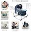 Mustella 5 -in 1 Rocker And Bassinet Including Colorful Music Vibration For Newborn 6037 image