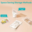 Baby Breastfeeding Disposable Breast Milk Storage Bags 100ml - 1 Box image