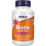 NOW Biotin 5000 mcg 120 Capsules image