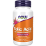 NOW Folic Acid 800 mcg With Vitamin B12 - 250 Tablets -497897926 image