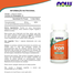 NOW Iron 36mg Double Strength Non-Constipating Essential Mineral 90 Veg Capsules image