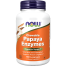 NOW Papaya Enzyme Chewable 180 Lozenges image