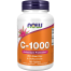 NOW Vitamin C 1000 With Rosehips and Bioflavonoids 100 Tablets -351766923 image