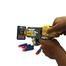 NUB Inspired Plastic Soft Blaster Toy GUN With Suction Target Board (nub_gun_498a_yellow) image