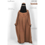 Glam Touch Nusrah Chest Pleated Abaya image