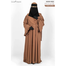 Glam Touch Nusrah Chest Pleated Abaya image