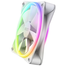 NZXT F120 RGB DUO (Triple Pack) 120mm RGB Casing Fan - White image