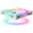 NZXT F140 RGB DUO 140mm RGB Casing Fan - White image