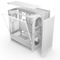 NZXT H5 Flow 2024 Edition Compact ATX Mid-Tower Airflow Casing - White image