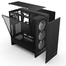 NZXT H5 Flow RGB 2024 Edition Compact ATX Mid-Tower Airflow Casing - Black image