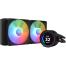 NZXT Kraken Elite 240 RGB CPU Liquid Cooler With LCD Display - Black image