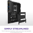 NZXT N7 B650E AM5 ATX Gaming Motherboard - Black image