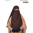 Glam Touch Naomi Two Layer Flap Niqab | image