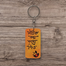 Natok Kom Koro Pio Hand-Painted Wooden Keyring image