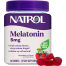 Natrol Melatonin Sleep Aid Gummy Fall Asleep Faster Stay Asleep Longer Strawberry Flavored 5 mg 90 Gummies image