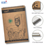 Hearts Natural Canvas Drawing Pad A5 - 120 GSM Handmade Paper image