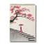 Hearts Natural Canvas Drawing Pad A5 - 120 GSM Handmade Paper image