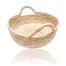 Natural Round Fruit Basket 16x16x6 Inch image