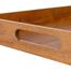 Natural Wooden Serving Tray With Handles image