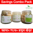Nature Leaf Ada Gura 100 gm Plus Roshun Gura 100 gm Plus Shongkho Gura 100gm - Total 300gm Savings Combo Pack image