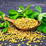 Nature Leaf Fenugreek( Methi) Whole - 200 gm Pack image