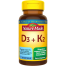 Nature Made Vitamin D3 plus K2 – 30 Softgels -344313790 image