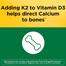 Nature Made Vitamin D3 plus K2 – 30 Softgels -344313790 image