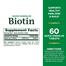 Nature’s Bounty Biotin 5000mcg – 60 Quick Dissolve Tablets -344310949 image