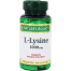 Nature's Bounty L-Lysine 1000 mg 60 Capsules -423944509 image