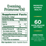 Nature's Bounty Evening Primrose Oil 1000 mg 60 Softgels -423881422 image