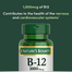 Nature’s Bounty Vitamin B12 Tablets 1000 mcg 200 Coun image