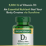 Nature's Bounty Vitamin D3 5000iu Immune and Bone Support Rapid Release 150 Softgels -524019498 image