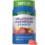 Nature's Truth Melatonin Plus Magnesium Gummies 60Pcs image