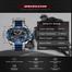 Naviforce NF9171 Black Stainless Steel Dual Wrist Watch image