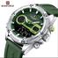 Naviforce NF9223 Military Style Men’s Outdoor Sports Multifunctional Watch Dual Display Quartz Movement Silicone Strap Luminous Waterproof image