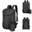 Multi Pocket Travel Backpack With Detachable Bottle Holder image
