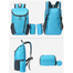 Multi Pocket Travel Backpack With Detachable Bottle Holder image