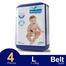 Neocare Premium Belt System Baby Diaper (7-18 kg) (4 Pcs) image