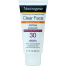 Neutrogena Clear Face Breakout Free Oil Free Sunscreen SPF30 88ml image