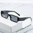 New Artist Square Black Color A2 Sunglass For Men and Women 1 Pcs image