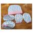 New Born Baby 3 IN 1 Cotton Set -1 Pcs - Multicolour image