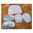 New Born Baby Cap 3 in1 Cloth set -1set image