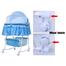 New Born Baby Swing Cradle Bed with Mosquito Net Canopy Bassinet Wheel System (KDD-720) image