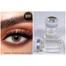 New Dahab Lumirere Brown Color Contact Lens With Regular Kit Box For Men and Women. 1 Pair Dahab Color Contact Lens For Eye Makeup and Cosmetics. Dahab Gold Collection. image