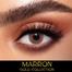 New Dahab Marron Color Contact Lens With Regular Kit Box For Men and Women. 1 Pair Dahab Color Contact Lens For Eye Makeup and Cosmetics. Dahab Gold Collection. image