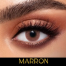 New Dahab Marron Color Contact Lens With Regular Kit Box For Men and Women. 1 Pair Dahab Color Contact Lens For Eye Makeup and Cosmetics. Dahab Gold Collection. image