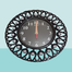 New Design and Stylish Wall Clock With Stone Analog Clock For Room Decoration - Black image