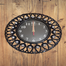 New Design and Stylish Wall Clock With Stone Analog Clock For Room Decoration - Black image
